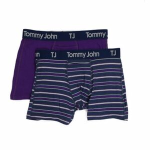 NWT Tommy John Cotton Stretch Boxer Brief - 2 Pack - 4" - Violet Theme